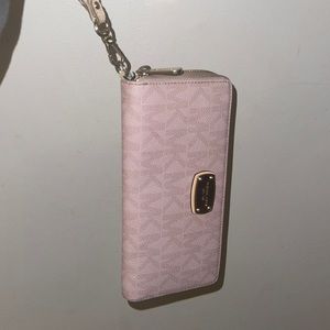 Pink Micheal Kors wallet!